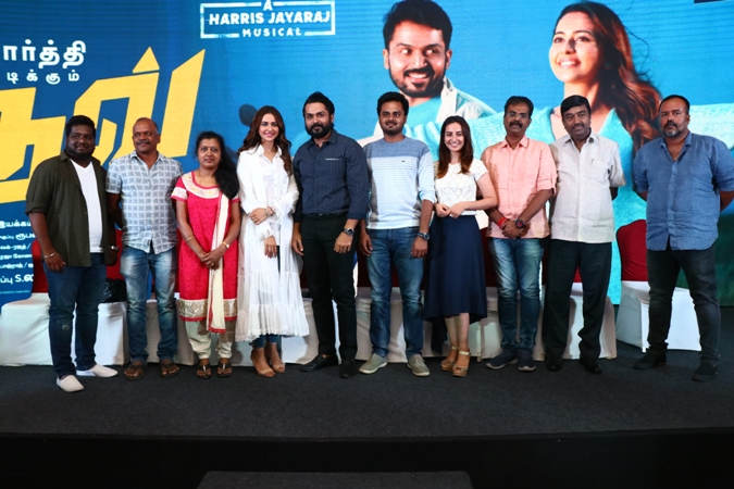 ‘தேவ்’ ஒரு காதல் படம் ஆனால் காதலைப் பற்றி பேசும் படமல்ல – கார்த்தி