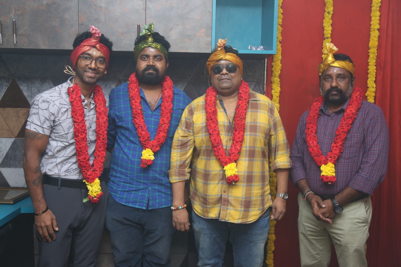 Here is the 1st Look of *Pitha presented by Dir Myskkin* direction by Aathityaa. Cast – Mathiyalagan | AnuKeerthyVas Thilak Ramesh | KalaiActor produced by Sri Green | Malik streams | DOP Prasanna|Pooja held today | EtceteraEntertertainment
