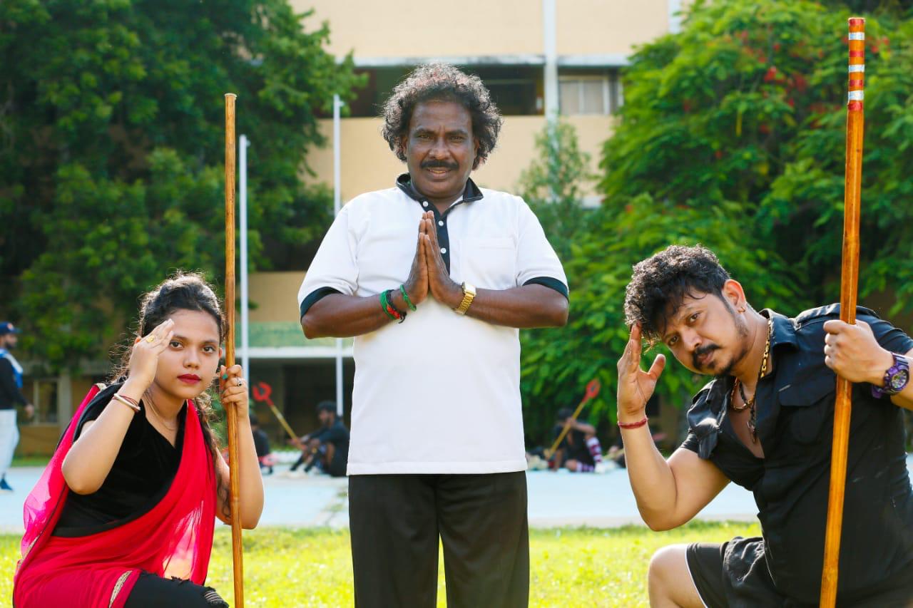 ஸ்ரீதர் மாஸ்டரின் “அண்ணே வெயிட்டு வெயிட்டு” ஆல்பம் பாடலில் இணைந்த சிலம்பம் மாஸ்டர்!