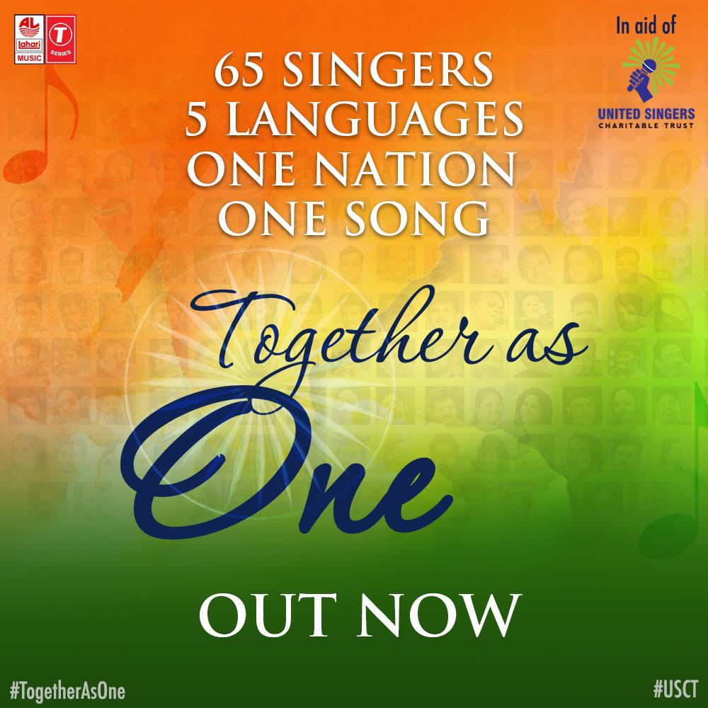 FOR SONG RELEASE  – TOGTHER AS ONE