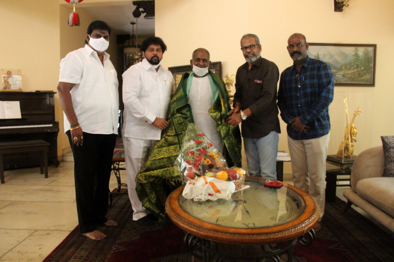 இசைஞானி இளையராஜா இசையில் உருவாகும் பசும்பொன் தேவர் வாழ்க்கை வரலாறு..!