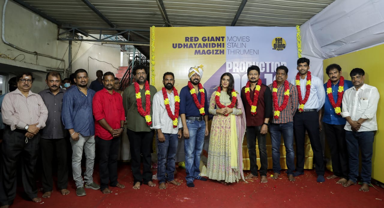 ரெட் ஜெயன்ட் மூவிஸ் தயாரிப்பில் மகிழ் திருமேனி இயக்கத்தில் உதயநிதி ஸ்டாலின் நடிக்கும் புதிய படம்