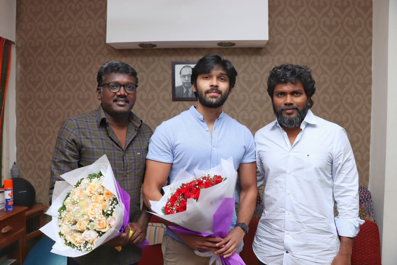 இயக்குனர் பா.இரஞ்சித் தயாரிப்பில் மாரி செல்வராஜ் இயக்கத்தில் நடிக்கும் துருவ் விக்ரம்