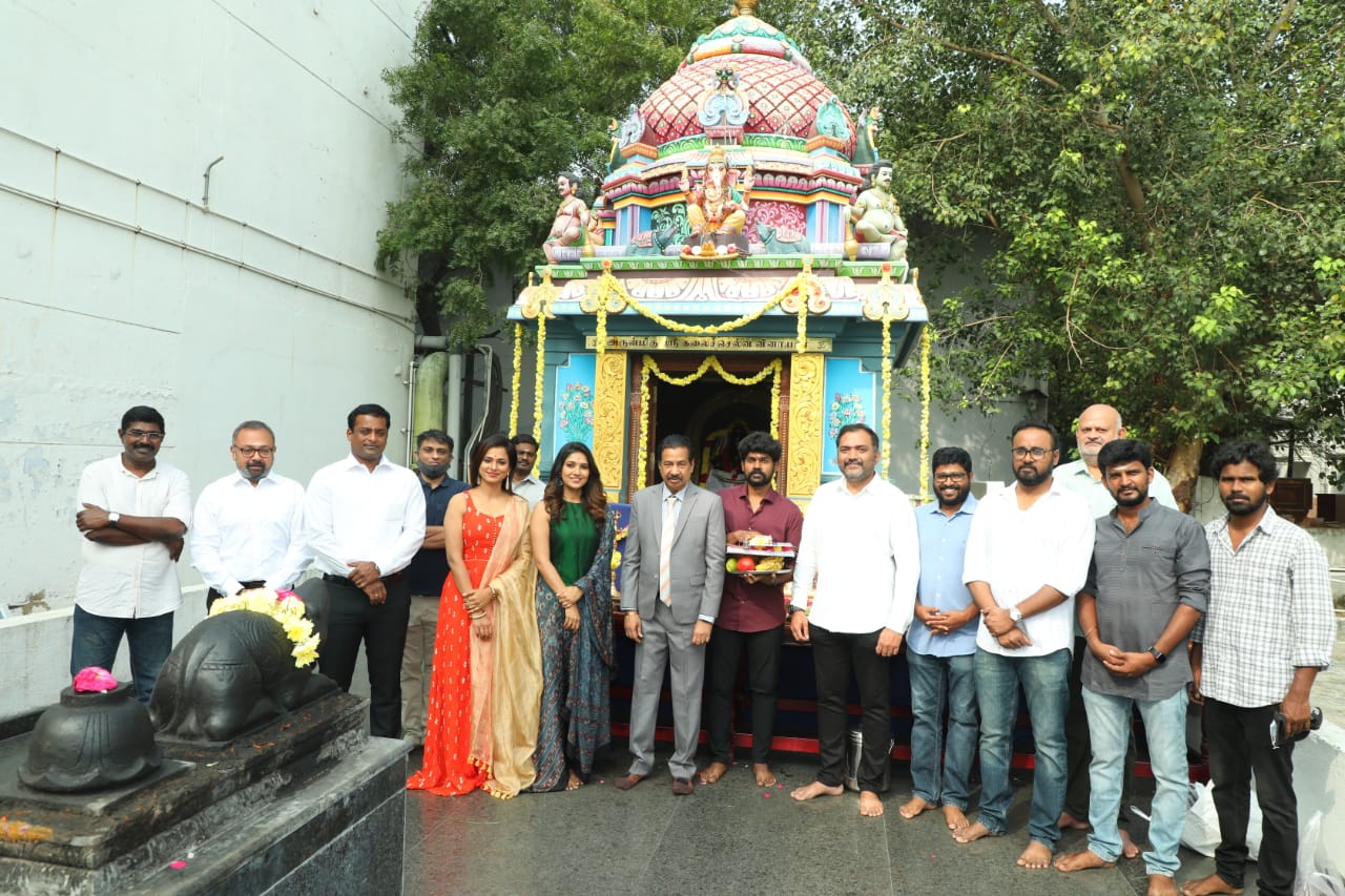 *சூர்யாவின் 2டி நிறுவனத்தின் 14-வது தயாரிப்பின் படப்பிடிப்பு பூஜையுடன் இன்று ஆரம்பமானது!*
