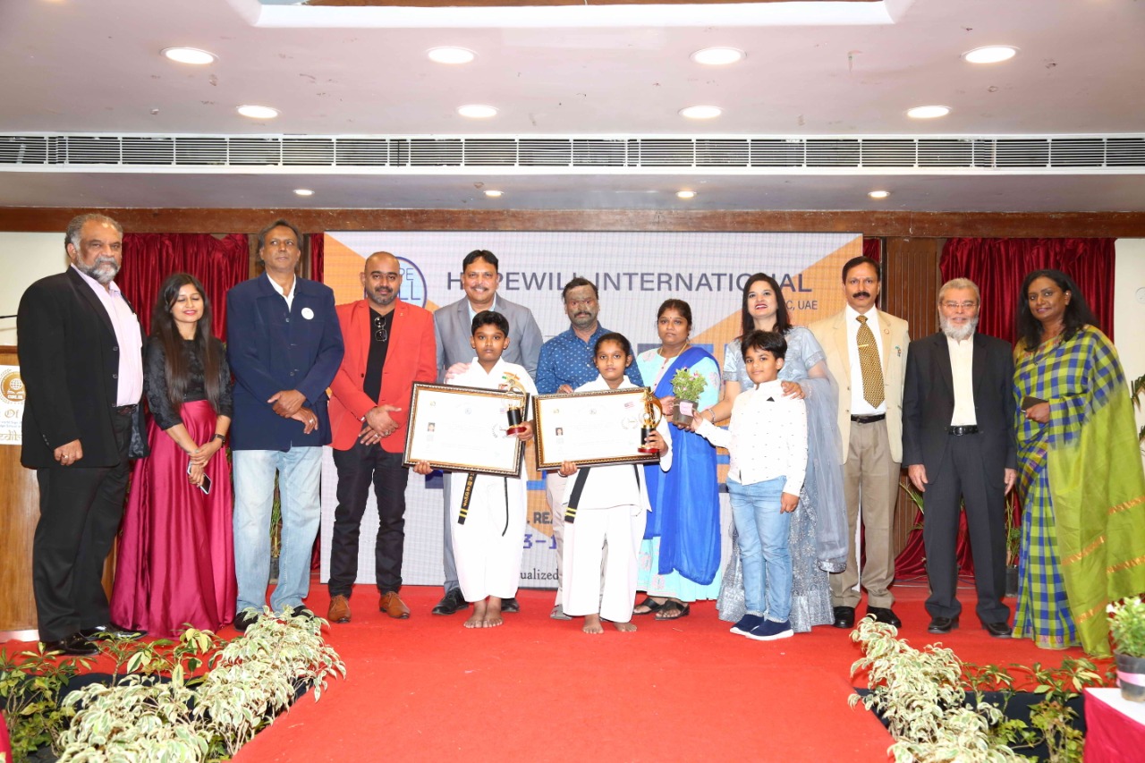 Super Kids Sensai Srivishakan and Sensei Sriharini