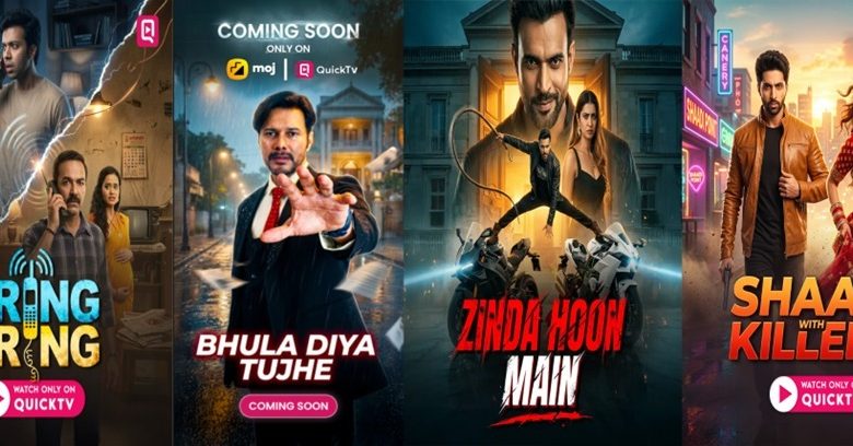 ShareChat & Moj’s Quick TV announces its content slate for June as mainstream actors join in on the vertical brandwagon