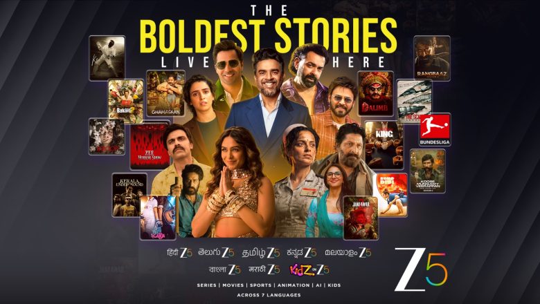 ஏழு மொழிகளில் இதுவரை இல்லாத அளவிலான மிகப்பெரிய மல்டிலிங்குவல் படைப்புகளின் பட்டியலை வெளியிட்ட ZEE5
