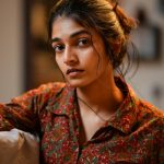 மொத ராத்திரி’ திரைப்படத்தில் ரம்யா கதாபாத்திரத்தில் நடித்திருக்கும் வர்ஷினி கார்மேகம்