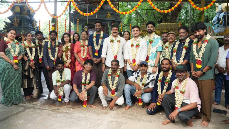 கேப்டன் சினி  கிரியேஷன்ஸ் சார்பில் எல்கே சுதீஷ் எம்பி தயாரிக்கும் ப்ரொடக்ஷன் நம்பர் 10 திரைப்படத்தின் பூஜை