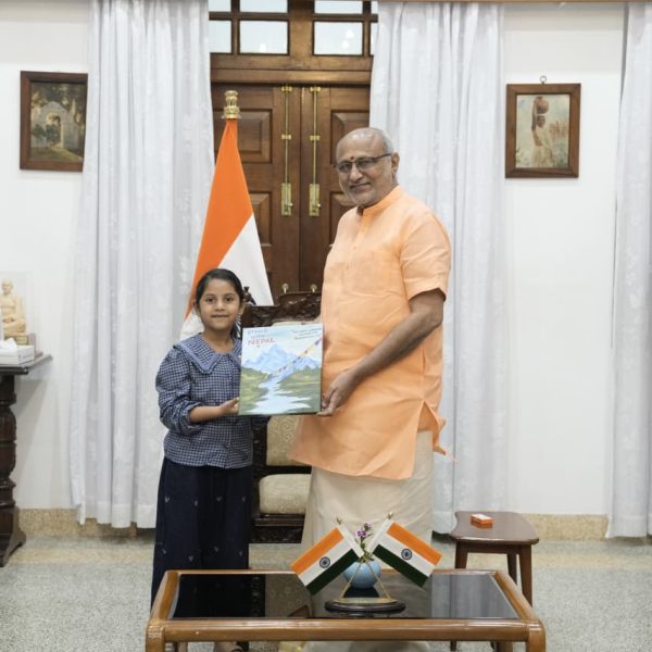 ஏழு வயதே ஆகும் ரூஹி மொஹஸ்ஸாப் இந்தியாவின் மாண்புமிகு குடியரசுத் துணைத் தலைவரை சந்தித்தார்!